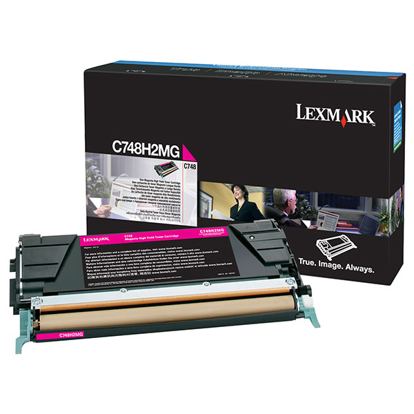 MD_IBMC748H2MG Lexmark - Toner - Magenta - C748H2MG - non return program - 10.000 pag - immagine 1