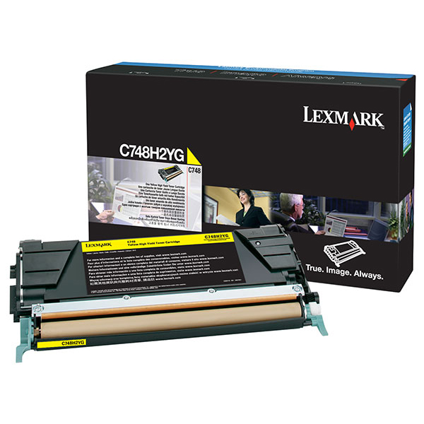 MD_IBMC748H2YG Lexmark - Toner - Giallo - C748H2YG - non return program - 10.000 pag - immagine 1