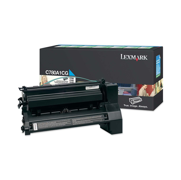 MD_IBMC780A1CG Lexmark - Toner - Ciano - C780A1CG - return program - 6.000 pag - immagine 1