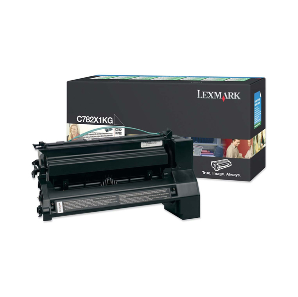 MD_IBMC782X1KG Lexmark - Toner - Nero - C782X1KG - return program - 15.000 pag - immagine 1