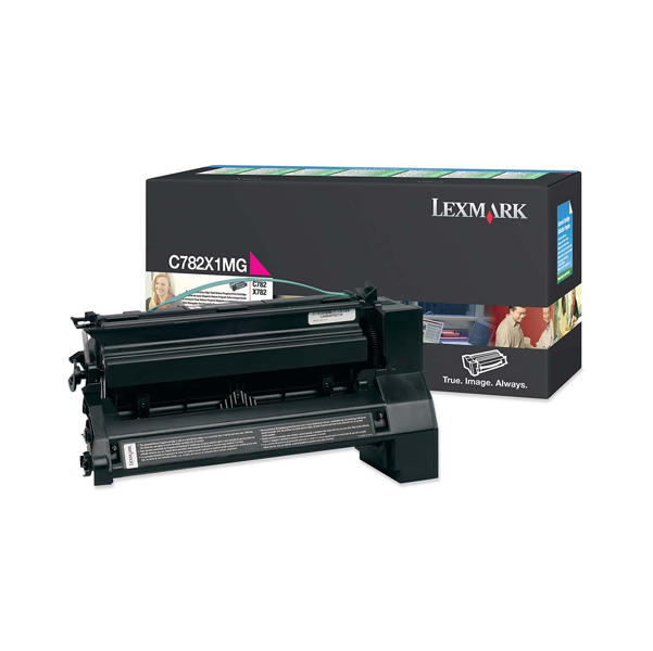 MD_IBMC782X1MG Lexmark - Toner - Magenta - C782X1MG - return program - 15.000 pag - immagine 1