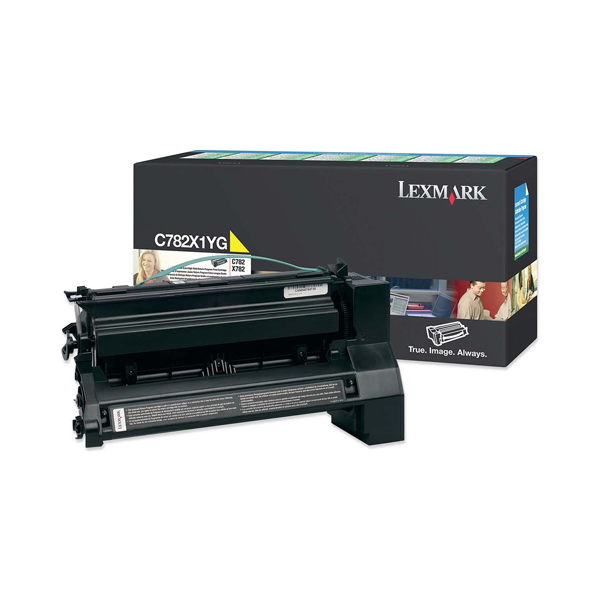 MD_IBMC782X1YG Lexmark - Toner - Giallo - C782X1YG - return program - 15.000 pag - immagine 1