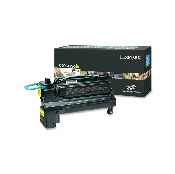 MD_IBMC792A1YG Lexmark - Toner - Giallo - C792A1YG - return program - 6.000 pag - immagine 1