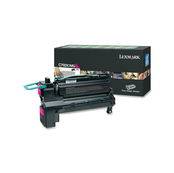 MD_IBMC792X1MG Lexmark - Toner - Magenta - C792X1MG - return program - 20.000 pag - immagine 1