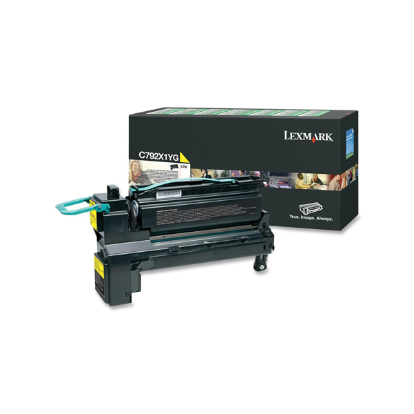 MD_IBMC792X1YG Lexmark - Toner - Giallo - C792X1YG - return program - 20.000 pag - immagine 1