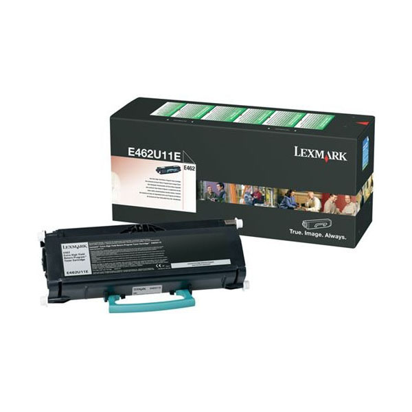MD_IBME462U11E Lexmark - Cartuccia - Nero - E462U11E - return program - 18.000 pag - immagine 1