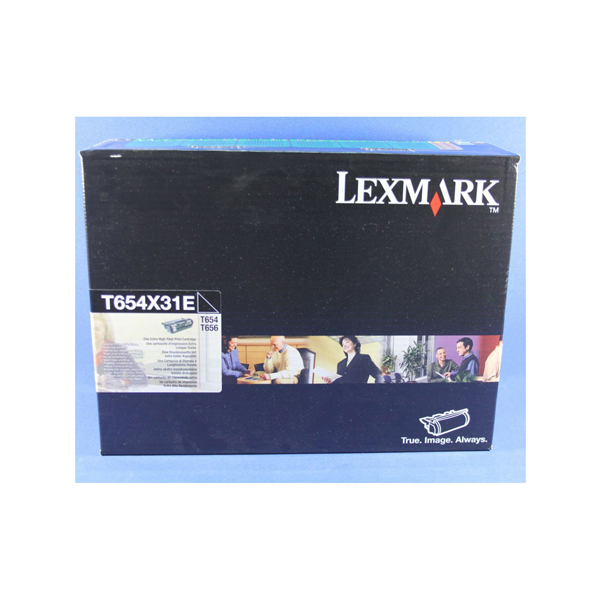 MD_IBMT654X31E Lexmark - Toner - Nero - T654X31E - return program - 36.000 pag - immagine 1