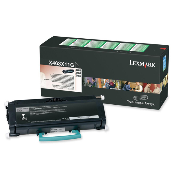 MD_IBMX463X11G Lexmark - Toner - Nero - X463X11G - return program - 15.000 pag - immagine 1