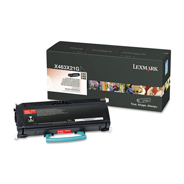 MD_IBMX463X21G Lexmark - Toner - Nero - X463X21G - non return program - 15.000 pag - immagine 1