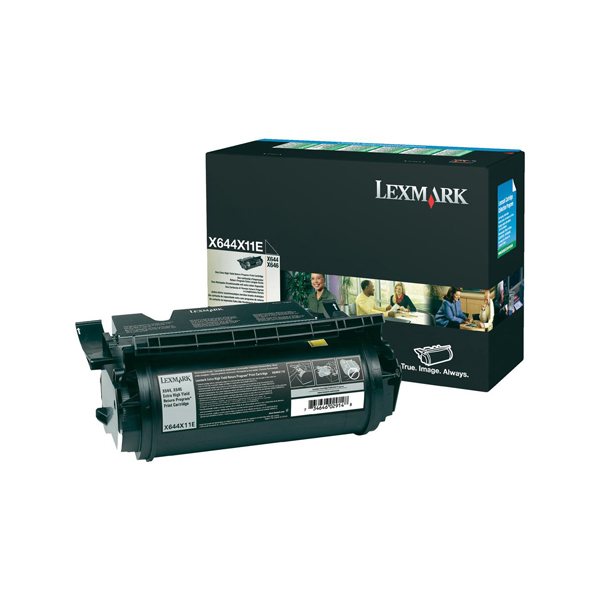 MD_IBMX644X11E Lexmark - Toner - Nero - X644X11E - return program - 32.000 pag - immagine 1