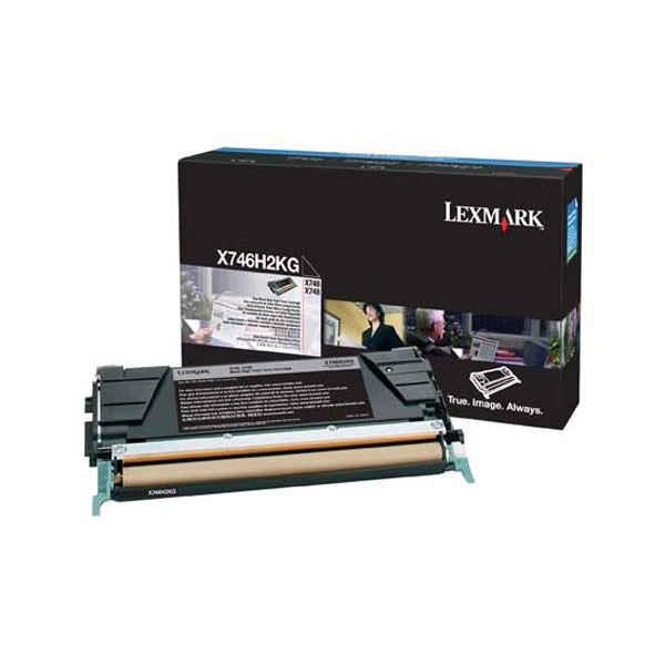 MD_IBMX746H2KG Lexmark - Toner - Nero - X746H2KG - non return program - 12.000 pag - immagine 1