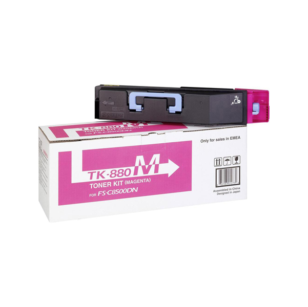 MD_KMTK880M Kyocera - Toner - Magenta - TK-880M - 1T02KABNL0 - 18.000 pag - immagine 1