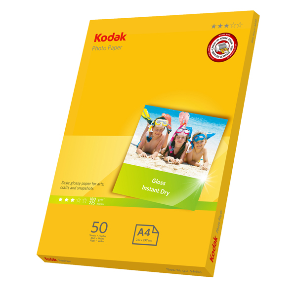 MD_KOD5740513 Kodak - Carta Fotografica Photo Gloss - A4 -180 gr - 50 fogli - 5740-513 - immagine 1