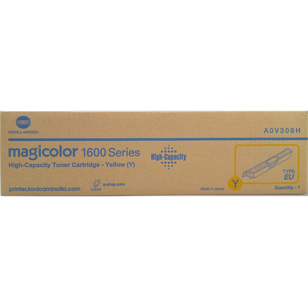 MD_KONA0V306H Konica Minolta - Toner - Giallo - A0V306H - 2.500 pag - immagine 1