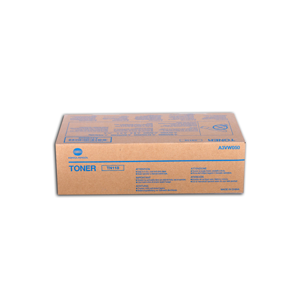 MD_KONA3VW050 Konica Minolta - Scatola 2 bottiglie Toner - Nero - A3VW050 - 12.000 pag cad - immagine 1