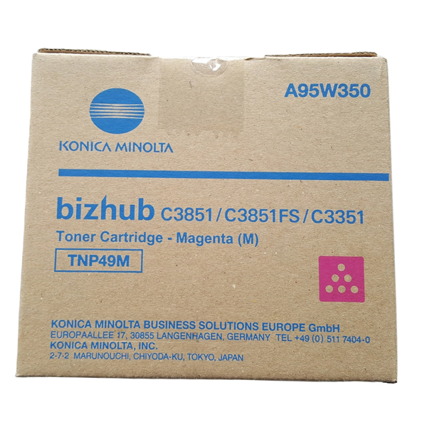 MD_MINT49M Konica-Minolta - Toner - Magenta - A95W350 - 31.200 pag - immagine 1