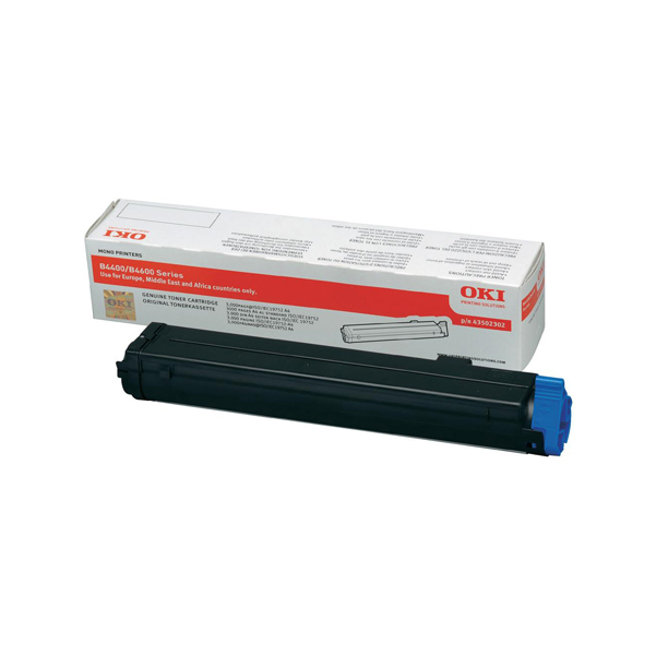 MD_OKIB4400 Oki - Toner - Nero - B4400 B4600 - 43502302 - 3.000 pag - immagine 1