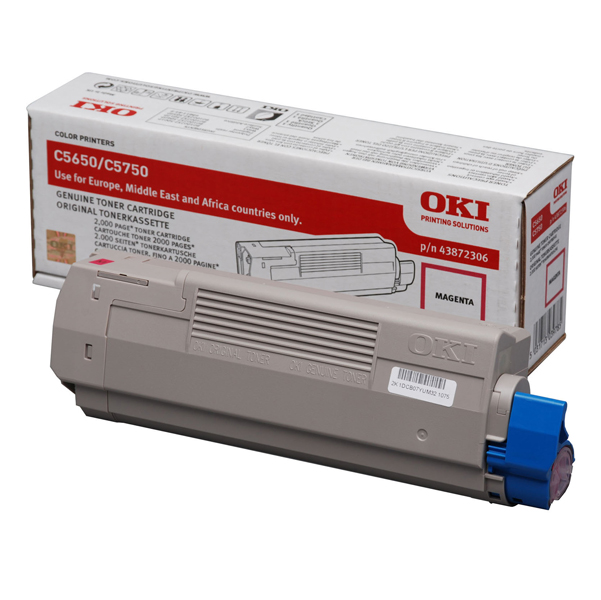 MD_OKIC5650M Oki - Toner - Magenta - C5650/C5750 - 43872306 - 2.000 pag - immagine 1