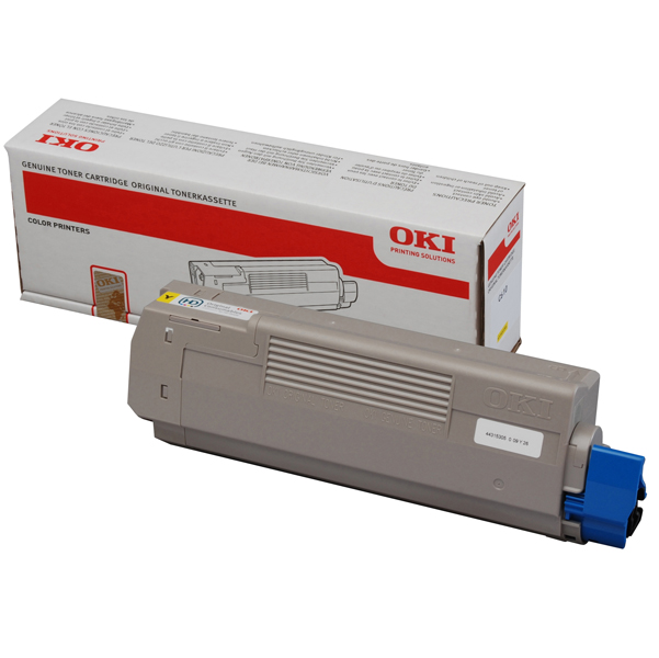 MD_OKIC610Y Oki - Toner - Giallo - C610 - 44315305 - 6.000 pag - immagine 1