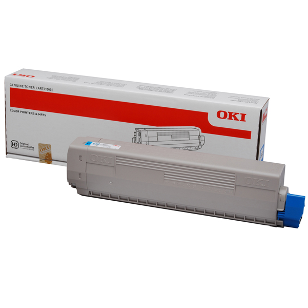 MD_OKIC822C Oki - Toner - Ciano - C822 - 44844615 - 7.300 pag - immagine 1