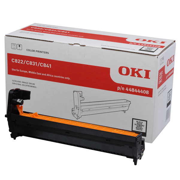 MD_OKIC822DRBK Oki - Tamburo - Nero - C822/831/841 - 44844408 - 30.000 pag - immagine 1