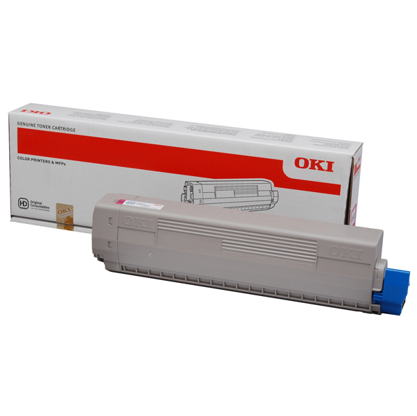 MD_OKIC822M Oki - Toner - Magenta - C822 - 44844614 - 7.300 pag - immagine 1