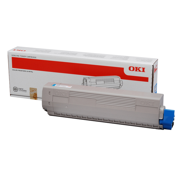 MD_OKIC831C Oki - Toner - Ciano - C831/C841 - 44844507 - 10.000 pag - immagine 1
