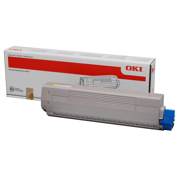 MD_OKIC831Y Oki - Toner - Giallo - C831/C841 - 44844505 - 10.000 pag - immagine 1