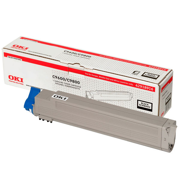 MD_OKIC9600B Oki - Toner - Nero - C9600 C9800 - 42918916 - 15.000 pag - immagine 1