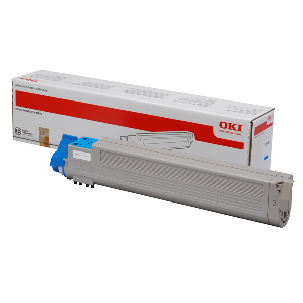 MD_OKIC9655C Oki - Toner - Ciano - C9655 - 43837131 - 22.000 pag - immagine 1