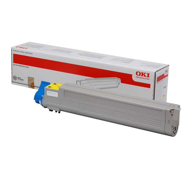 MD_OKIC9655Y Oki - Toner - Giallo - C9655 - 43837129 - 22.000 pag - immagine 1