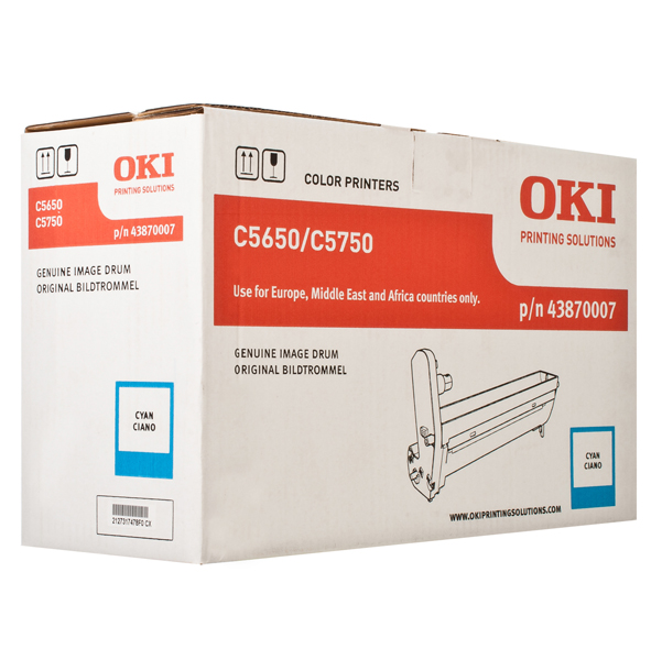 MD_OKIEPC5650C Oki - Tamburo - Ciano - C5650/5750 - 43870007 - 20.000 pag - immagine 1