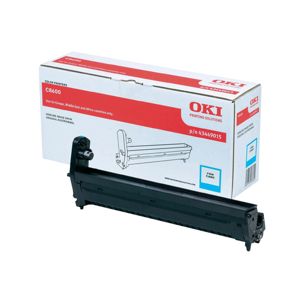 MD_OKIEPC8600C Oki - Tamburo - Ciano - C8600 - 43449015 - 20.000 pag - immagine 1