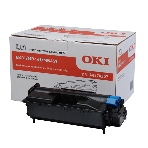 MD_OKIMB401DR Oki - Tamburo - Nero - B401\MB441\MB451 - 44574307 - 25.000 pag - immagine 1