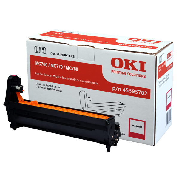 MD_OKIMC760DRM Oki - Tamburo - Magenta - MC760dnFax MC780dfnFax - 45395702 - 30.000 pag - immagine 1