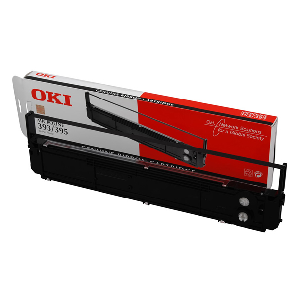MD_OKIML393B Oki - Nastro - Nero - 393 395 - 09002311 - 5.000.000 caratteri - immagine 1