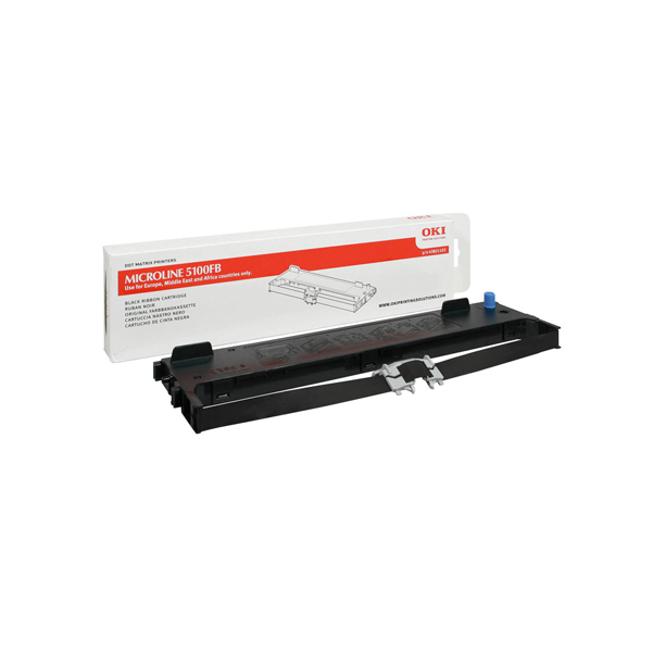 MD_OKIML5100FB Oki - Nastro - Nero - NL5300FB - 43821103 - 2.000.000 caratteri - immagine 1