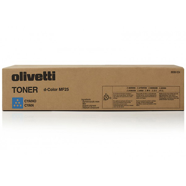 MD_OLIB0536 Olivetti - Toner - Ciano - B0536 - 12.000 pag - immagine 1