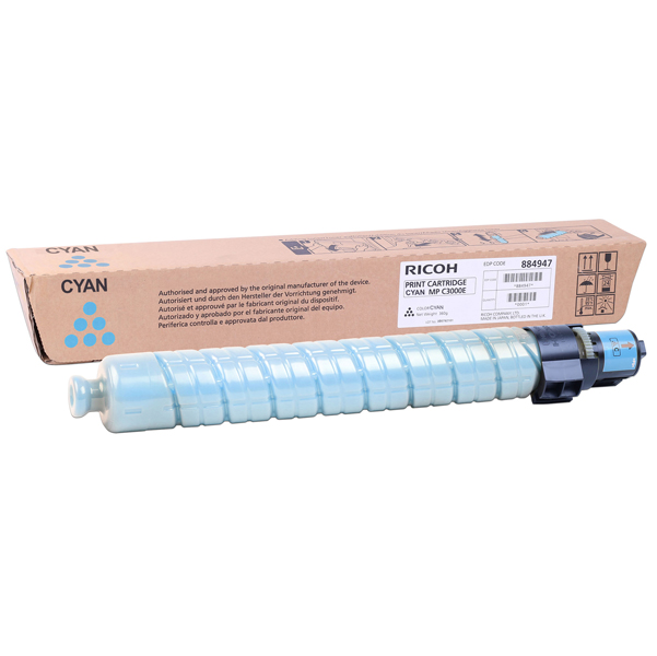 MD_RICMPC3000C Ricoh - Toner - Ciano - 842033 - 12.500 pag - immagine 1