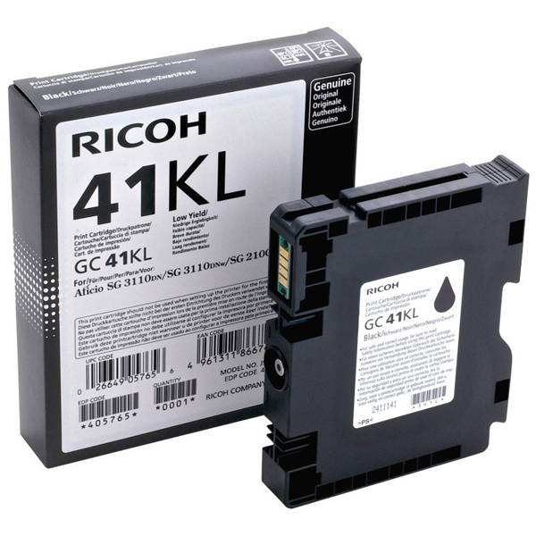 MD_RICRHGC41LK Ricoh - Toner - Nero - 405765 - 600 pag - immagine 1