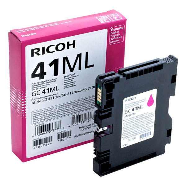 MD_RICRHGC41LM Ricoh - Toner - Magenta - 405767 - 600 pag - immagine 1