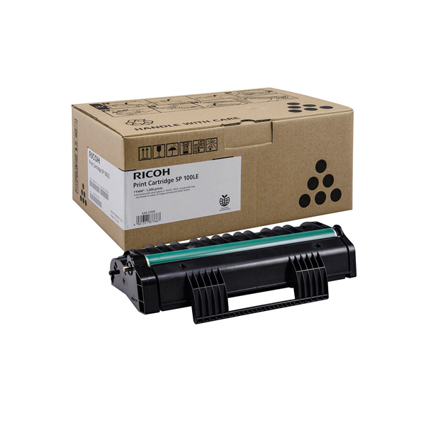 MD_RICSP100LE Ricoh - Toner - Nero - 407166 - 1.200 pag - immagine 1