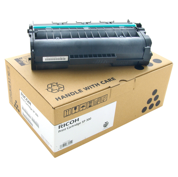 MD_RICSP300DNBK Ricoh - Toner - Nero - 406956 - 1.500 pag - immagine 1