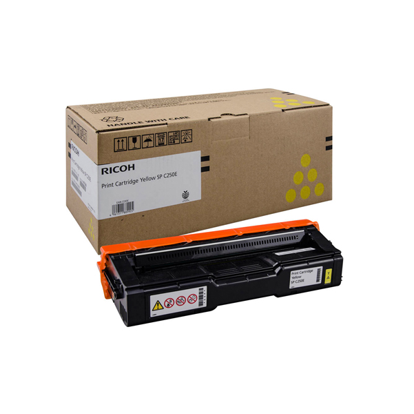 MD_RICSPC250EY Ricoh - Toner - Giallo - 407546 - 1.600 pag - immagine 1