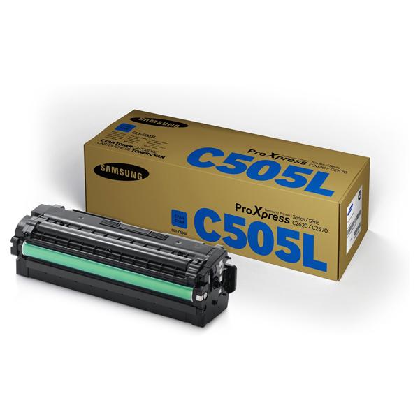 MD_SAMSU035A Samsung/HP - Toner originale - Ciano - CLTC505L/ELS - 3.500 pag - immagine 1