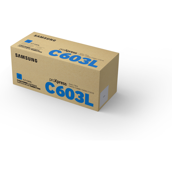 MD_SAMSU080A Samsung/HP - Toner originale - Ciano - CLTC603L/ELS - 10.000 pag - immagine 1