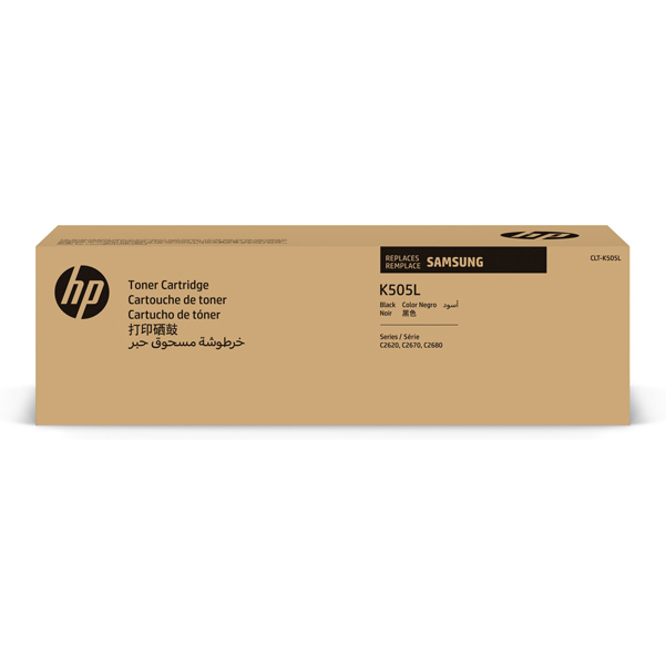 MD_SAMSU168A Samsung/HP - Toner originale - Nero - CLTK505L/ELS - 6.000 pag - immagine 1