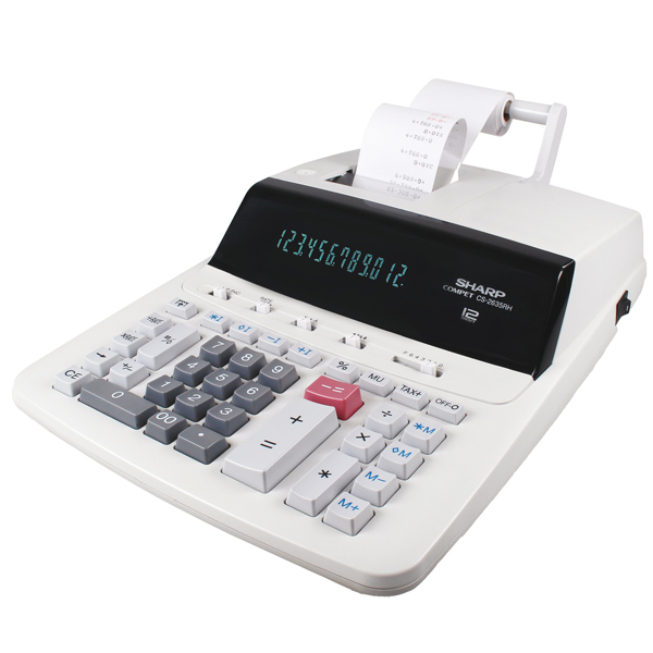 MD_SHAELCS2635LW Sharp - Calcolatrice scrivente CS 2635LW - 12 cifre - CS2635LW - immagine 1
