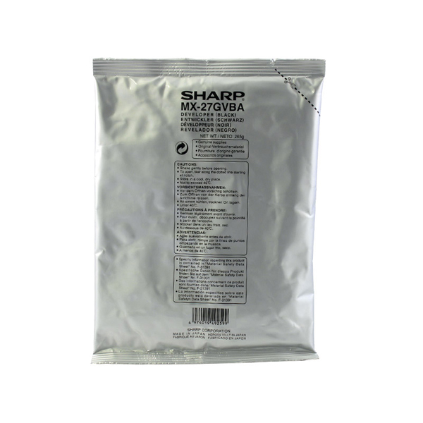 MD_SHAMX2700DVBK Sharp - Developer - Nero - MX27GVBA - 100.000 pag - immagine 1