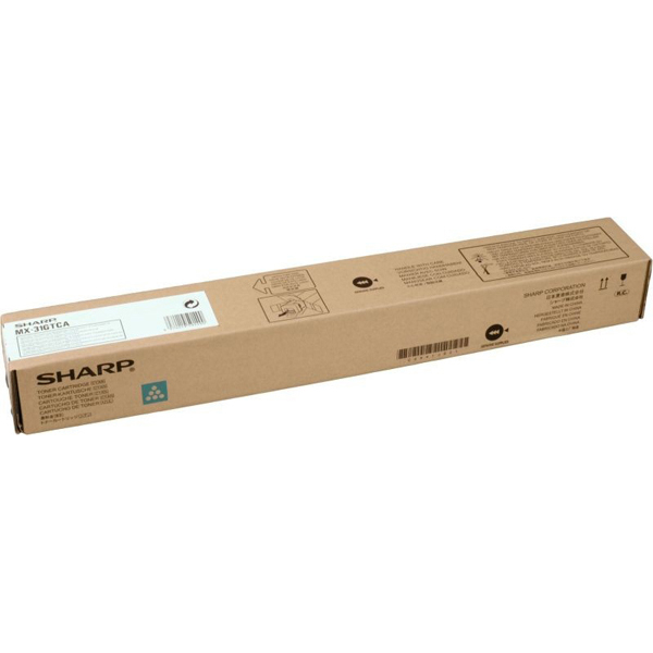 MD_SHAMX31GTCA Sharp - Toner - Ciano - MX31GTCA - 15.000 pag - immagine 1